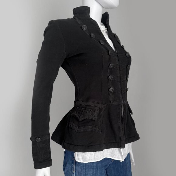 Denim & Supply Ralph Lauren black gothic military jacket - Picture 3 of 8